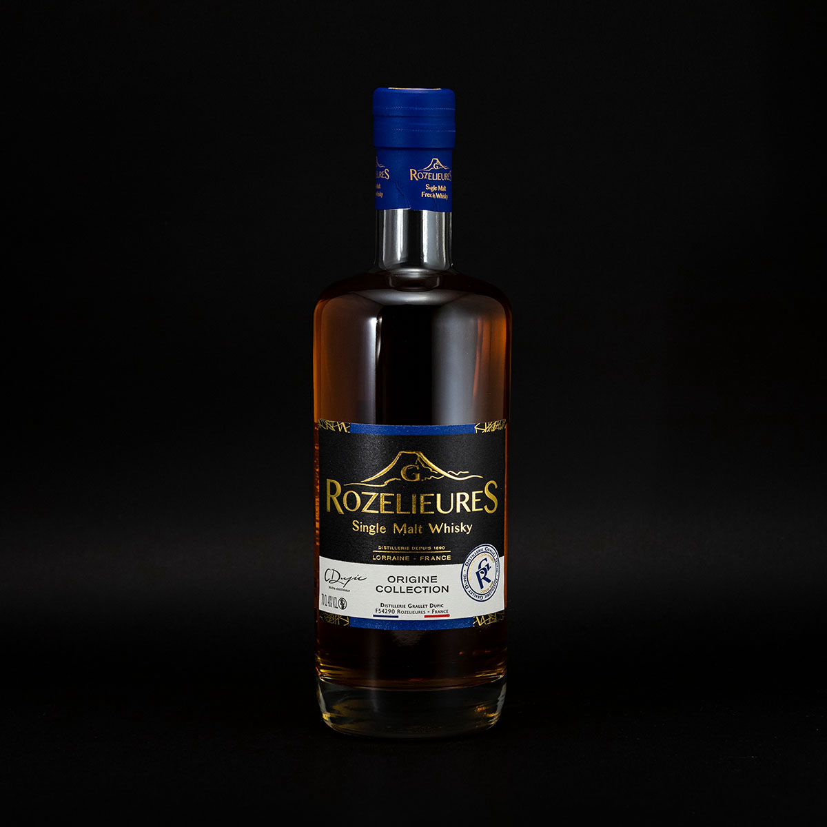 Whisky français Rozelieures Collection Origine