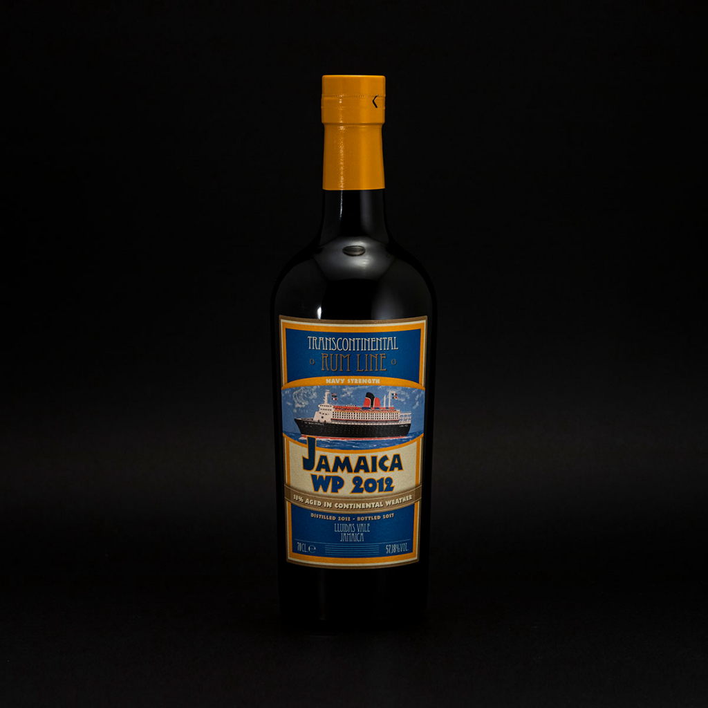 Transcontinental Rum Line Jamaica WP 2012 Navy Strength De Kelle
