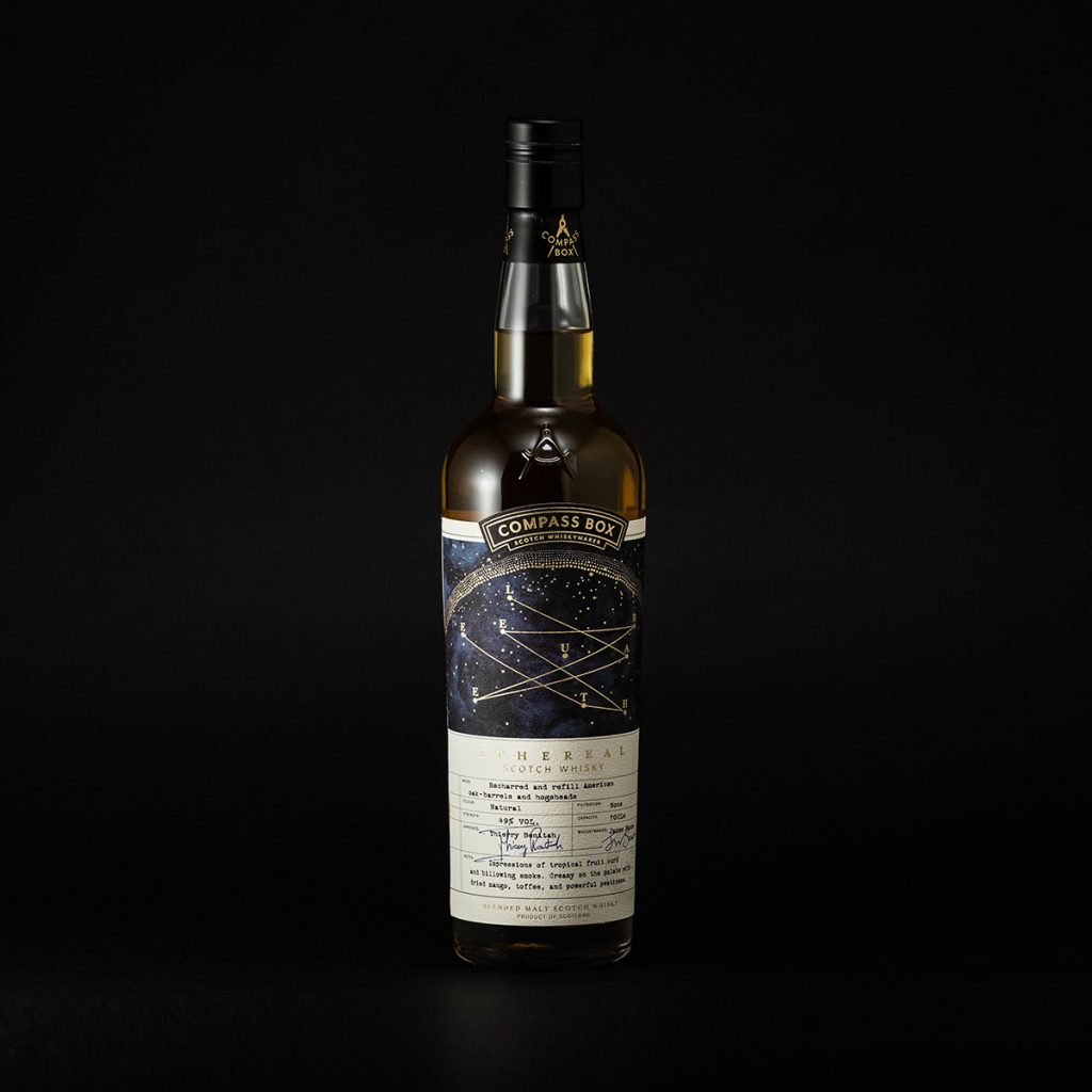 Compass Box Ethereal Scotch Whisky De Kelle Cigars