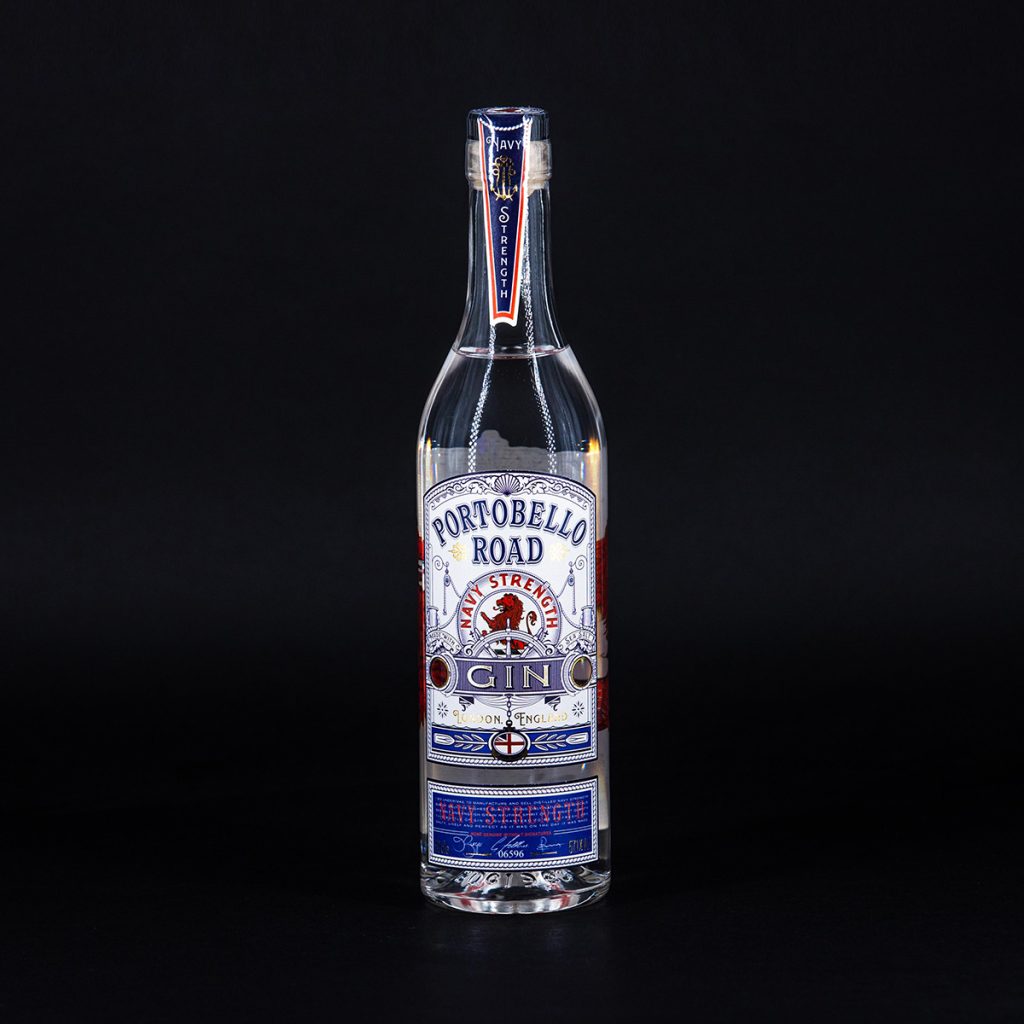 Portobello Road Navy Strength Gin De Kelle Cigars